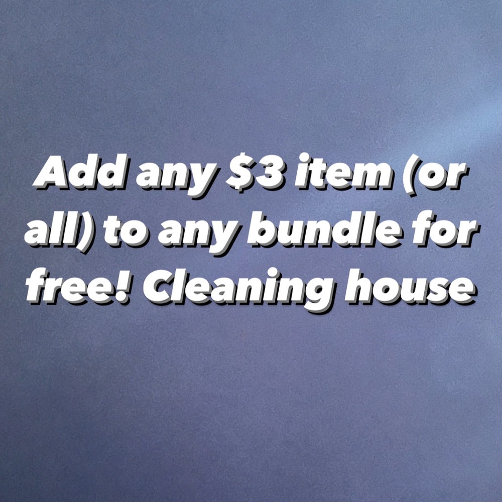 Free gifts! Any $3 or $4 or $5 item is free when you add it to any bundle